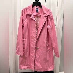 GAP Pink Women's Trench Coat